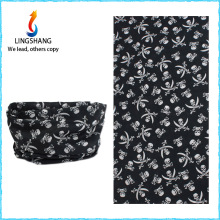 Ningbo fashion multifunctional headwear skull bandana hair headband